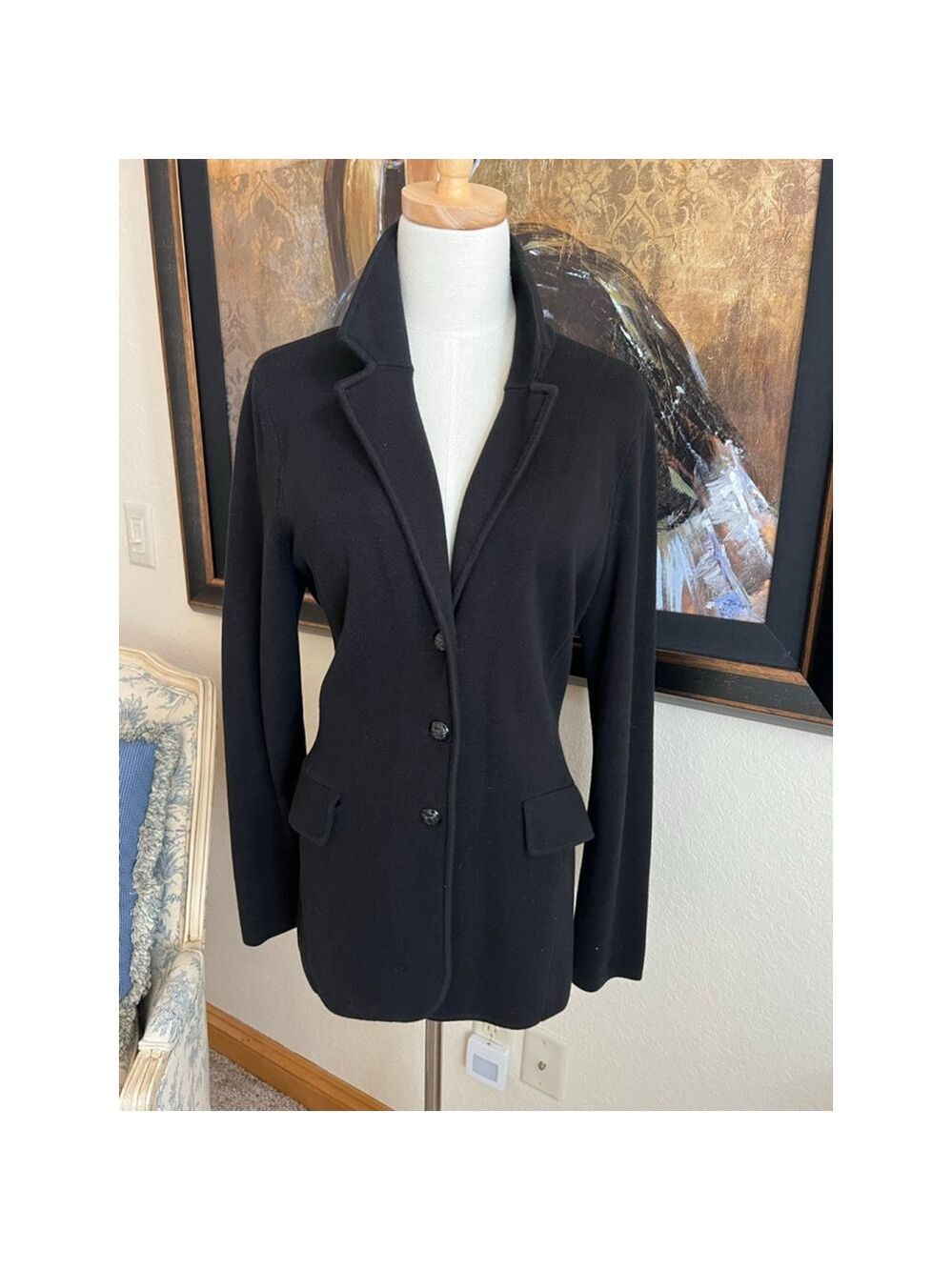 Women's Ralph Lauren Black Blazer M